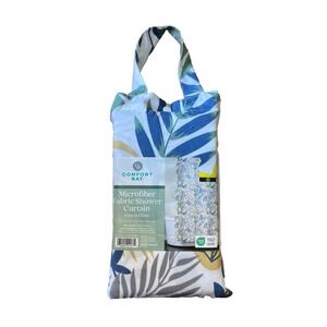 Comfort Bay Microfiber Fabric‎ Shower Curtain T7